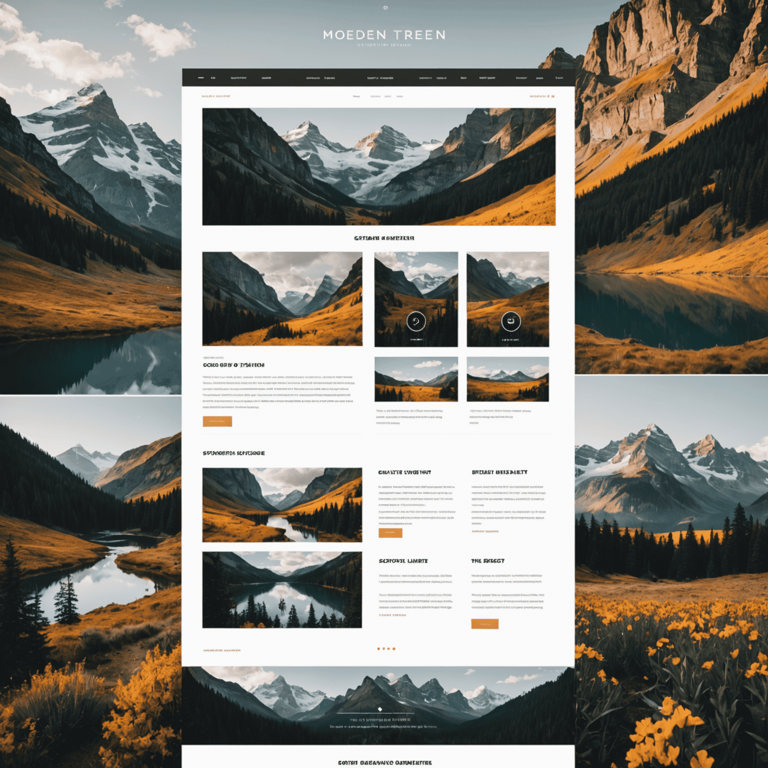 Modern blog template with featured post slider, sidebar widgets, and responsive article layout